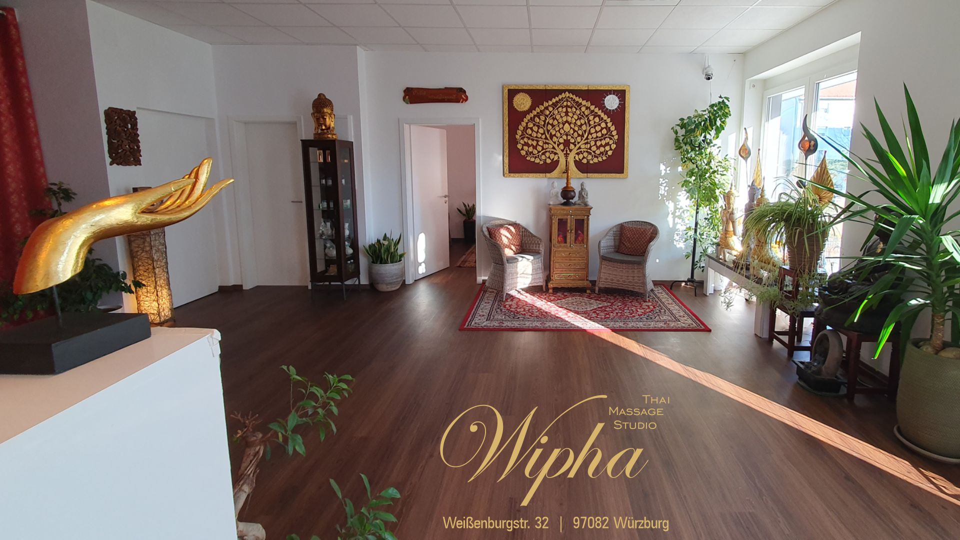 Abbildung Wipha Thai Massage Studio Würzburg Empfang